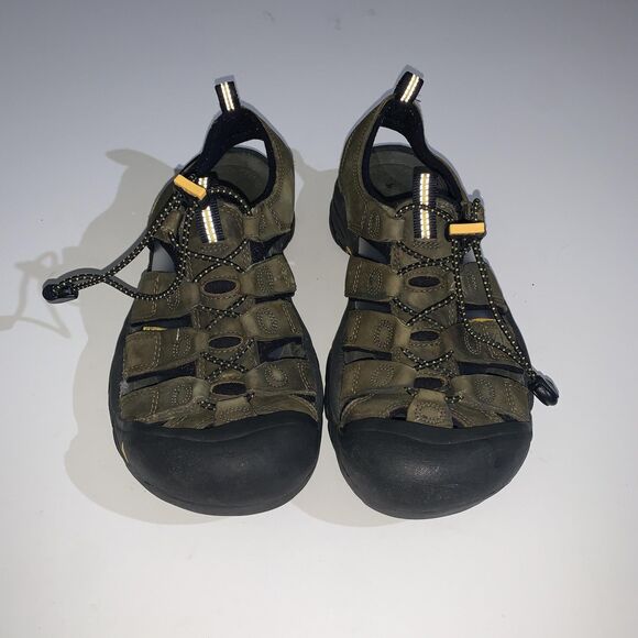 Keen Newport Shoes Mens Size 8 Green Leather Closed Toe Water Sandals Hiking main image 10